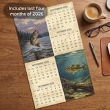 2027 Bass Fishing Wall Calendar – 16-Month Sport Fishing Photography