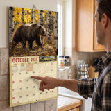 2027 Bears Wall Calendar – 16-Month Wildlife Photography