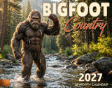 2027 BigFoot Country Wall Calendar – 16-Month Sasquatch Artwork