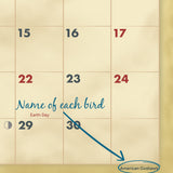 2027 Birds of Prey Wall Calendar – 16-Month Raptor Photography