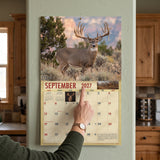 2027 Bucks & Bulls Signature Series Wall Calendar – 16-Month Deer & Elk
