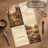 2027 Chickens Wall Calendar – 16-Month Farmyard Photography