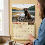 2027 Chocolate Labradors Wall Calendar – 16-Month Labrador Photography