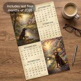 2027 Chocolate Labradors Wall Calendar – 16-Month Labrador Photography
