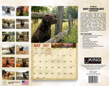 2027 Chocolate Labradors Wall Calendar – 16-Month Labrador Photography