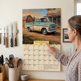 2027 Classic Trucks Wall Calendar – 16-Month Vintage Truck Art