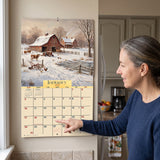 2027 Country Farms Wall Calendar – 16-Month Farm Art