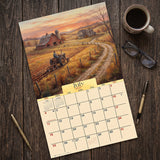 2027 Country Farms Wall Calendar – 16-Month Farm Art