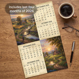 2027 Country Farms Wall Calendar – 16-Month Farm Art
