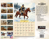 2027 Cowboy Country Wall Calendar – 16-Month Western Art