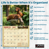 2027 Dachshund Wall Calendar – 16-Month Photography
