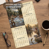 2027 Freshwater Fishing Wall Calendar – 16-Month Fishing Photography