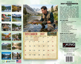 2027 Freshwater Fishing Wall Calendar – 16-Month Fishing Photography