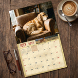 2027 Golden Retriever Wall Calendar – 16-Month Photography
