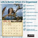 2027 Hawks Wall Calendar – 16-Month Raptor Photography