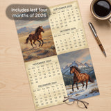 2027 Magnificent Horses Wall Calendar – 16-Month Photography