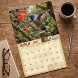 2027 Hummingbirds Wall Calendar – 16-Month Bird Photography