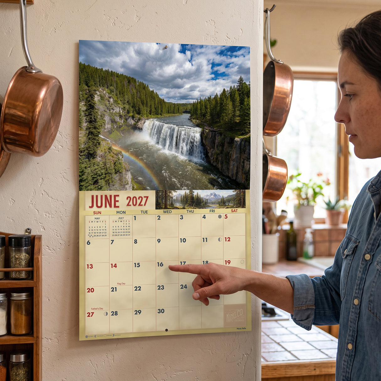 2027 Idaho Country Wall Calendar – 16-Month Scenic Photography