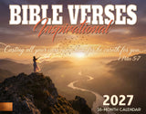 2027 Inspirational Bible Verses Wall Calendar – 16-Month Scripture