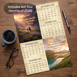 2027 Inspirational Bible Verses Wall Calendar – 16-Month Scripture