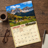 2027 Italy Country Wall Calendar – 16-Month Scenic Photography