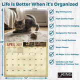 2027 Kittens Wall Calendar – 16-Month Cat Photography