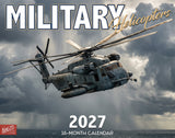 2027 Military Helicopters Wall Calendar – 16-Month Aviation Photography