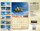 2027 Military Helicopters Wall Calendar – 16-Month Aviation Photography