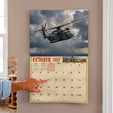2027 Military Helicopters Wall Calendar – 16-Month Aviation Photography