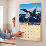 2027 Military Jets Wall Calendar – 16-Month Fighter Aircraft