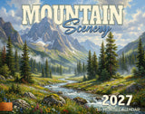2027 Mountains Scenic Wall Calendar – 16-Month Scenic Art