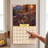2027 Mule Deer Country Wall Calendar – 16-Month Artwork