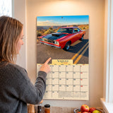 2027 American Muscle Cars Wall Calendar – 16-Month Photography