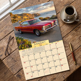 2027 American Muscle Cars Wall Calendar – 16-Month Photography
