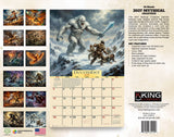 2027 Mythical Creatures Wall Calendar – 16-Month Fantasy Art