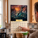 2027 Mythical Creatures Wall Calendar – 16-Month Fantasy Art
