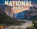 2027 National Parks Wall Calendar – 16-Month Scenic Photography