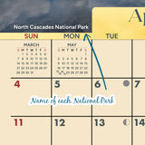 2027 National Parks Wall Calendar – 16-Month Scenic Photography