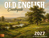 2027 Old English Countryside Wall Calendar – 16-Month Countryside Art
