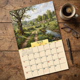 2027 Old English Countryside Wall Calendar – 16-Month Countryside Art