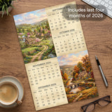 2027 Old English Countryside Wall Calendar – 16-Month Countryside Art