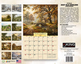 2027 Old English Countryside Wall Calendar – 16-Month Countryside Art