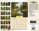 2027 Peaceful Streams Wall Calendar – 16-Month Landscape Art