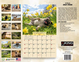 2027 Pugs Wall Calendar – 16-Month Dog Photography