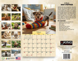 2027 Puppies Wall Calendar – 16-Month Dog Photography