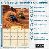 2027 Off-Road UTV-ATV Wall Calendar – 16-Month Photography