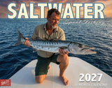 2027 Saltwater Fishing Wall Calendar – 16-Month Sport Fishing