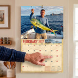 2027 Saltwater Fishing Wall Calendar – 16-Month Sport Fishing