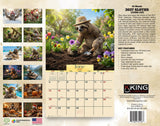2027 Sloths Living Life Wall Calendar – 16-Month Illustrated Art