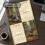 2027 Turkey Country Wall Calendar – 16-Month Artwork